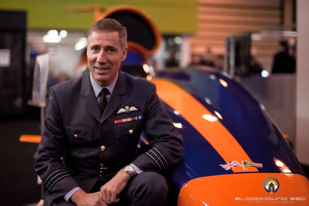 Andy Green Driver of The BLOODHOUND SSC